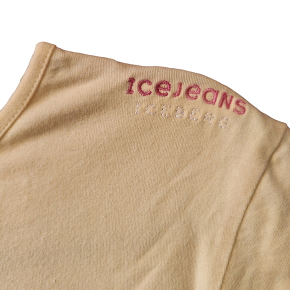 Iceberg Girls L Yellow T-shirt - Picture 2 of 4